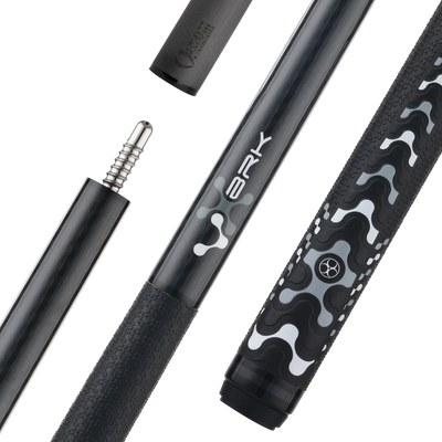 POISON BRK grey and black professional break cue