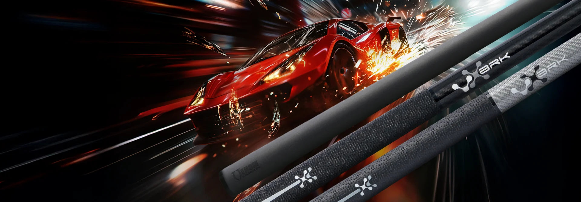 Poison VX Carbon Jump Break Cues | Best Jump/Break Stick for the