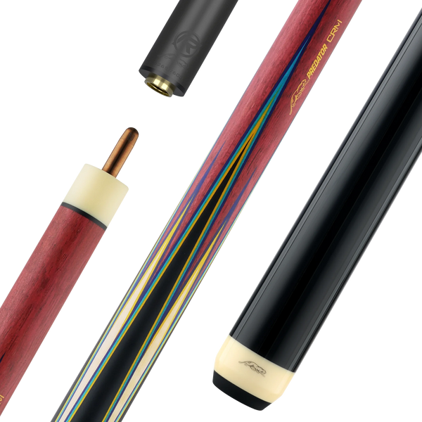 PREDATOR CRM サンリーモデル Predator CRM TrueSplice 8-Point 3-Cushion Carom Billiards Cue