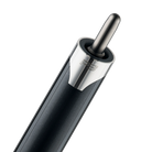 P3 black pool cue no wrap uni-loc pin