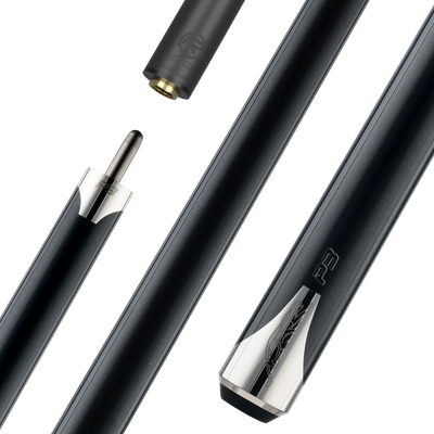 P3 black pool cue no wrap segment