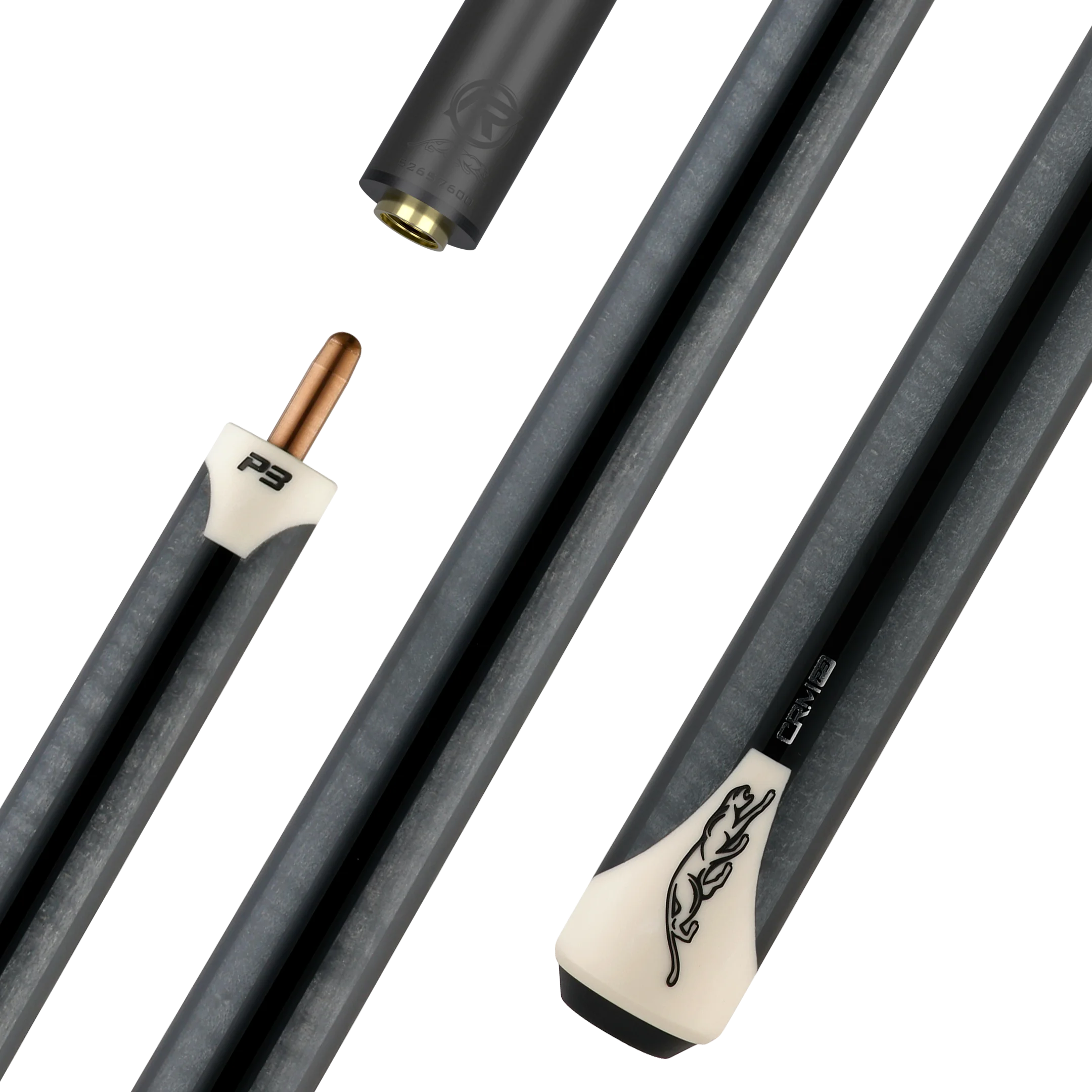 Predator P3 Gray & Cream Professional Carom Cue