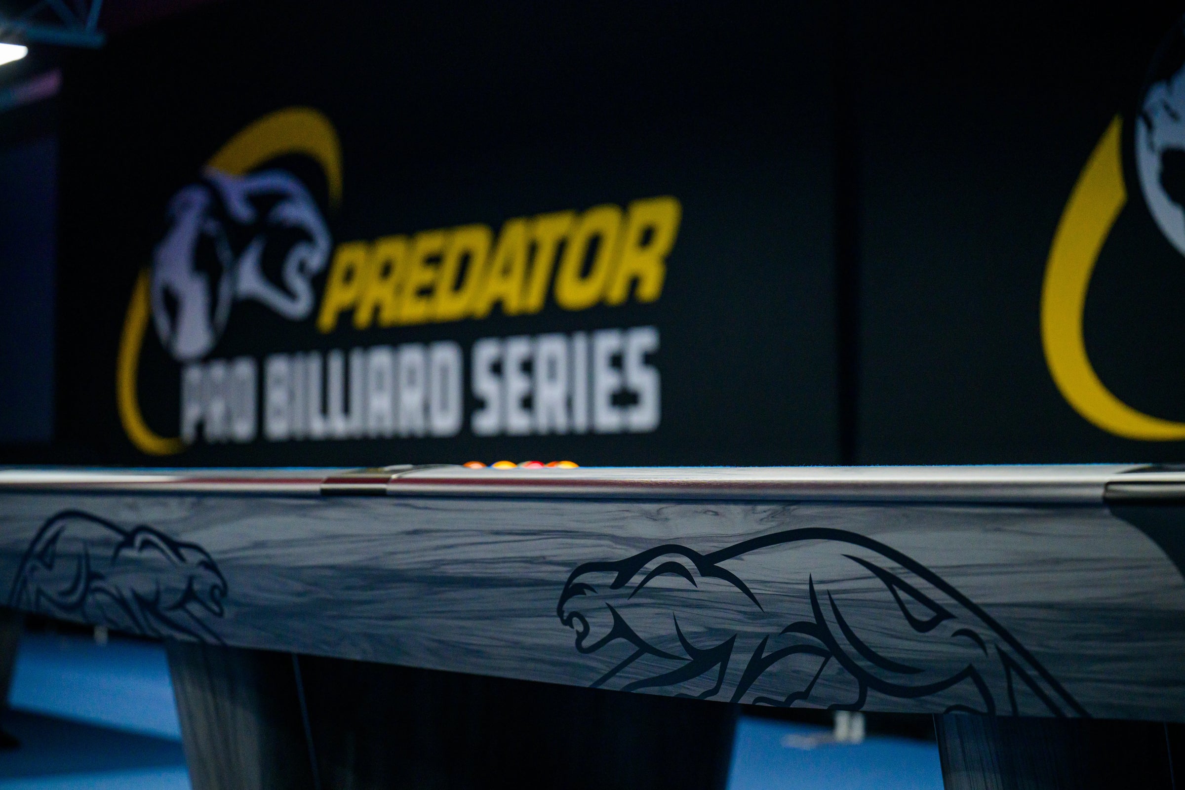Closeup of ARC Pool Table