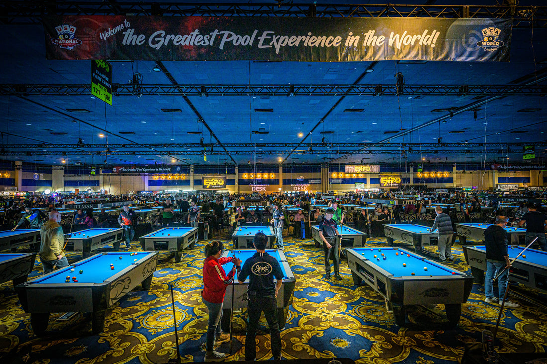 Apex Coin-Op Tables at the Pro Billiard Series League