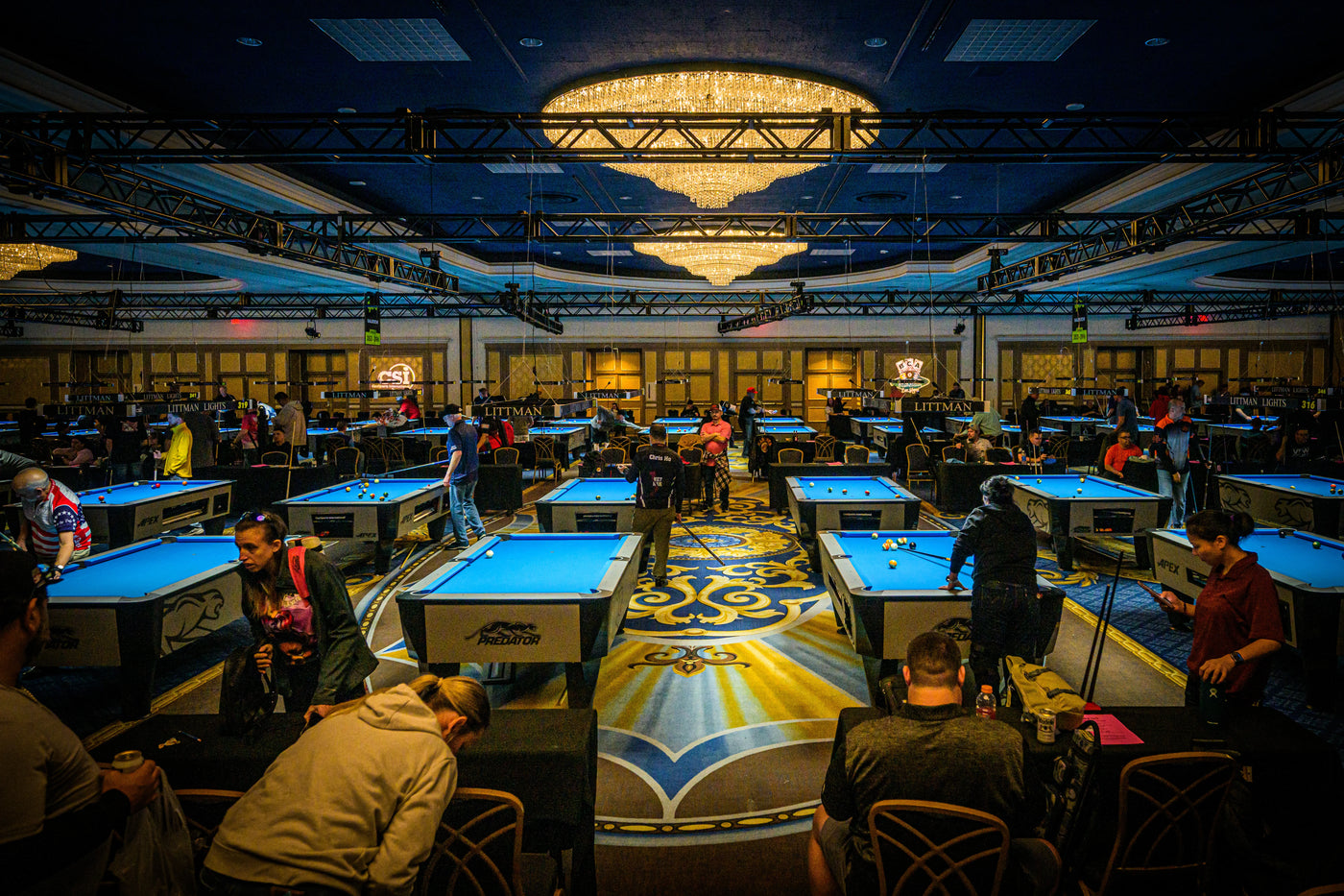 Coin-Op Tables at the Pro Billiard Series