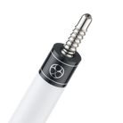 Maelith White and Black Vinyl Wrap Radial Pin