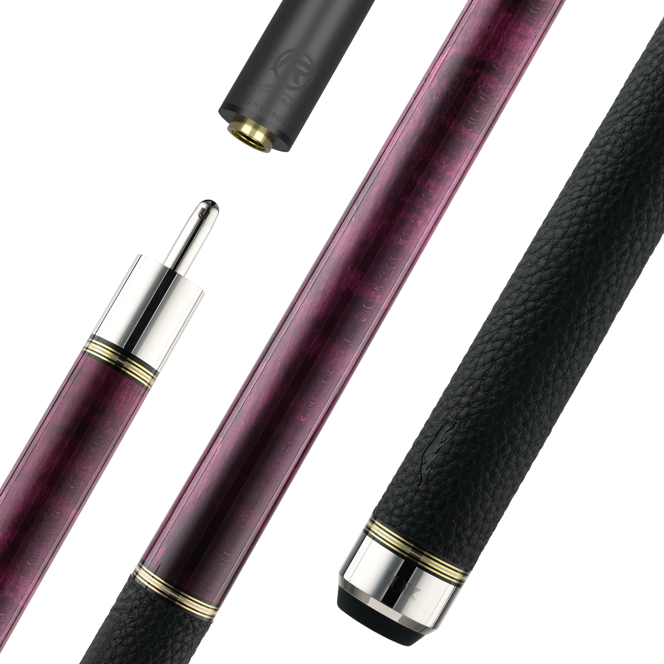 Predator 10K Purple Pool Cue with Logo