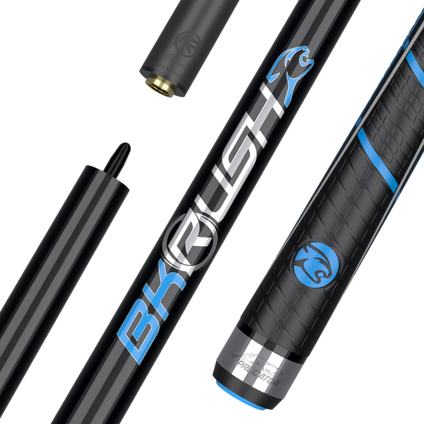 Predator　bkrush+ Predator Black BK Rush Plus Jump/Break Cue with No Wrap | Best