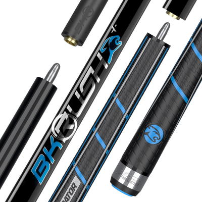 BK Rush+ Black Sport Wrap Professional Jump/Break Cue