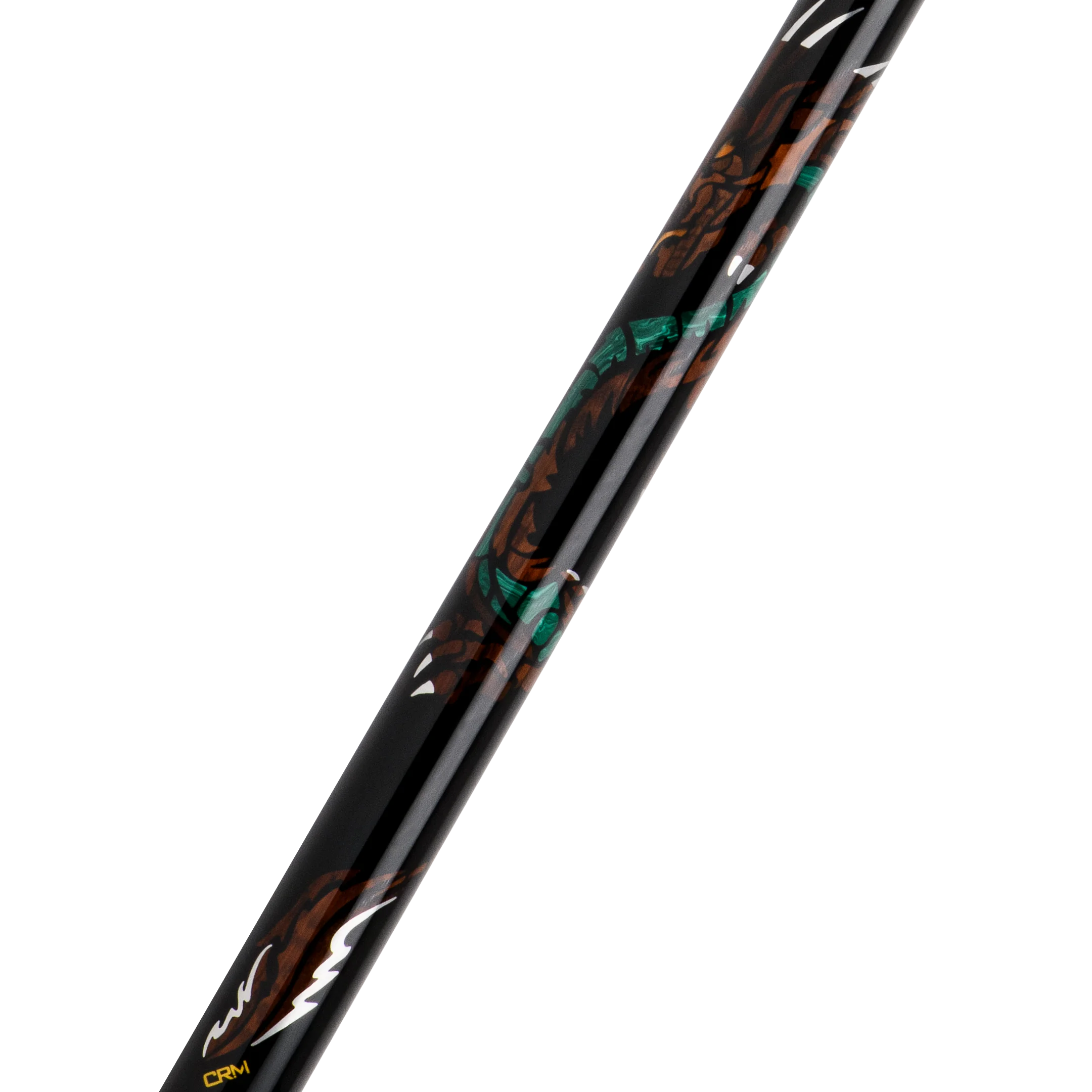 Limited Edition Green Dragon2 Carom Cue with Forearm Dragon Design