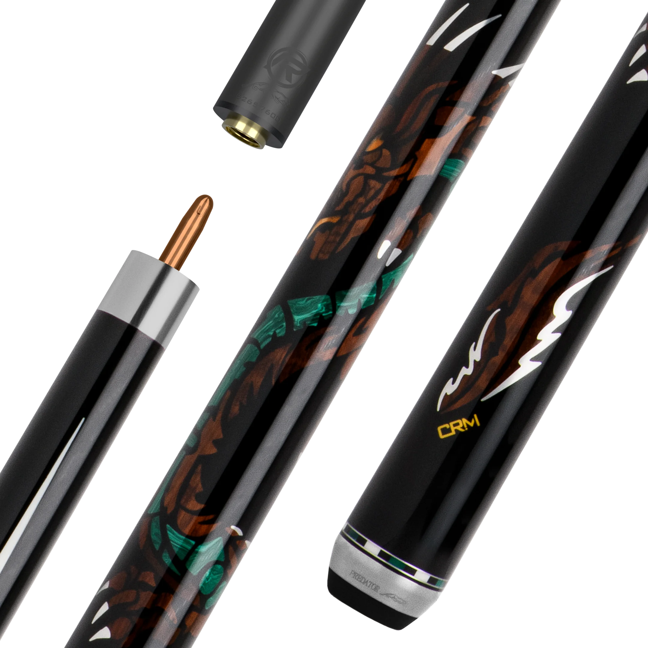 Limited Edition Green Dragon2 Carom Cue with Logo