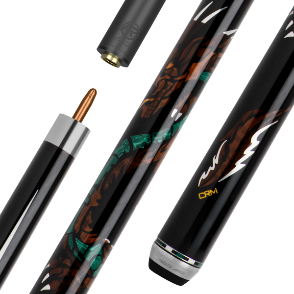 Predator Limited Edition Green Dragon 2 Carom Cue | 3-Cushion Cue