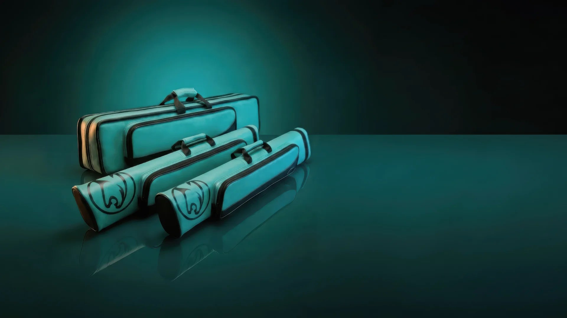 Predator Roadline Teal Pool Cue Cases