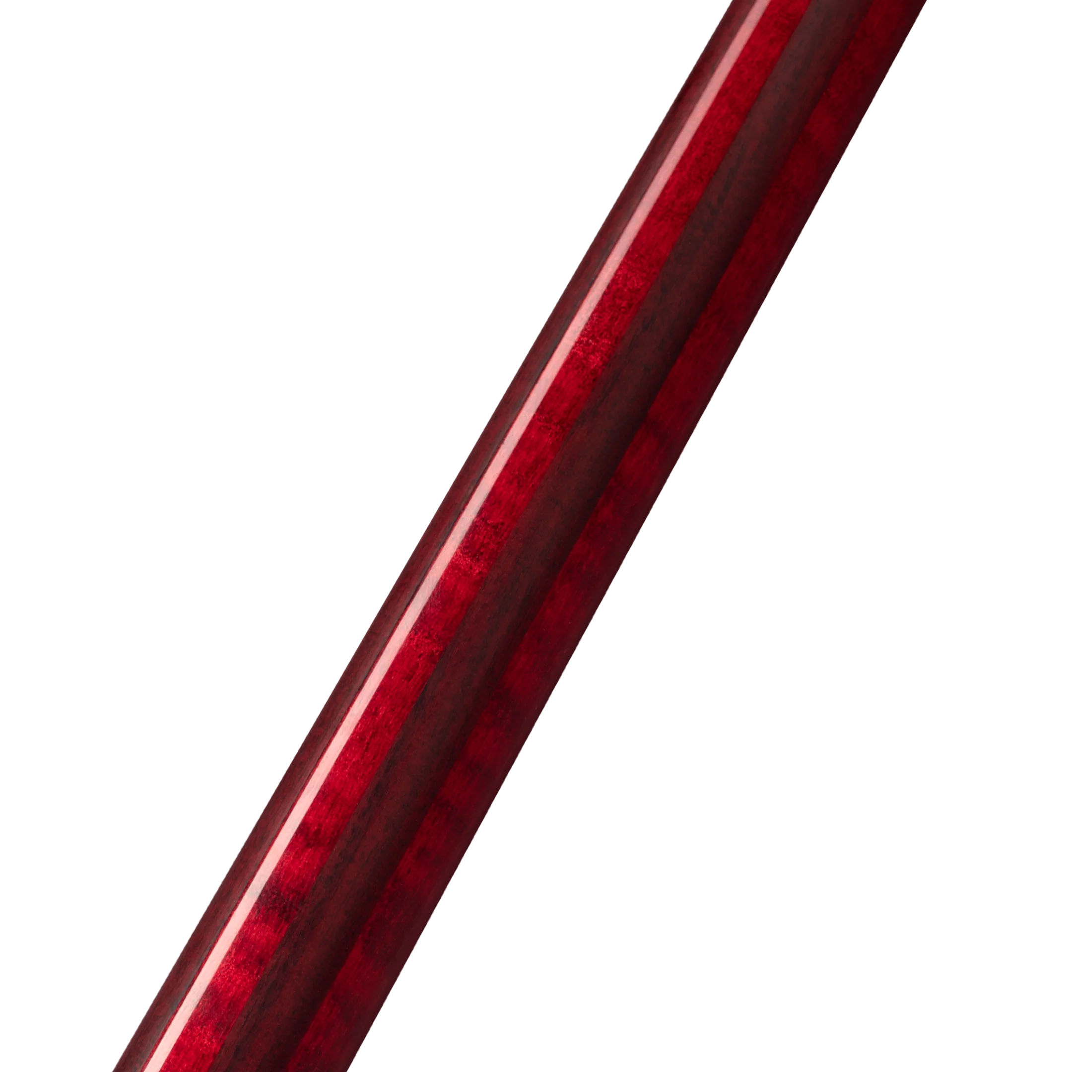 P3 carom cue burgundy rosewood forearm