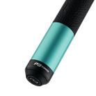 Predator P3 Teal Leather Luxe Wrap Pool Cue Butt With Logo