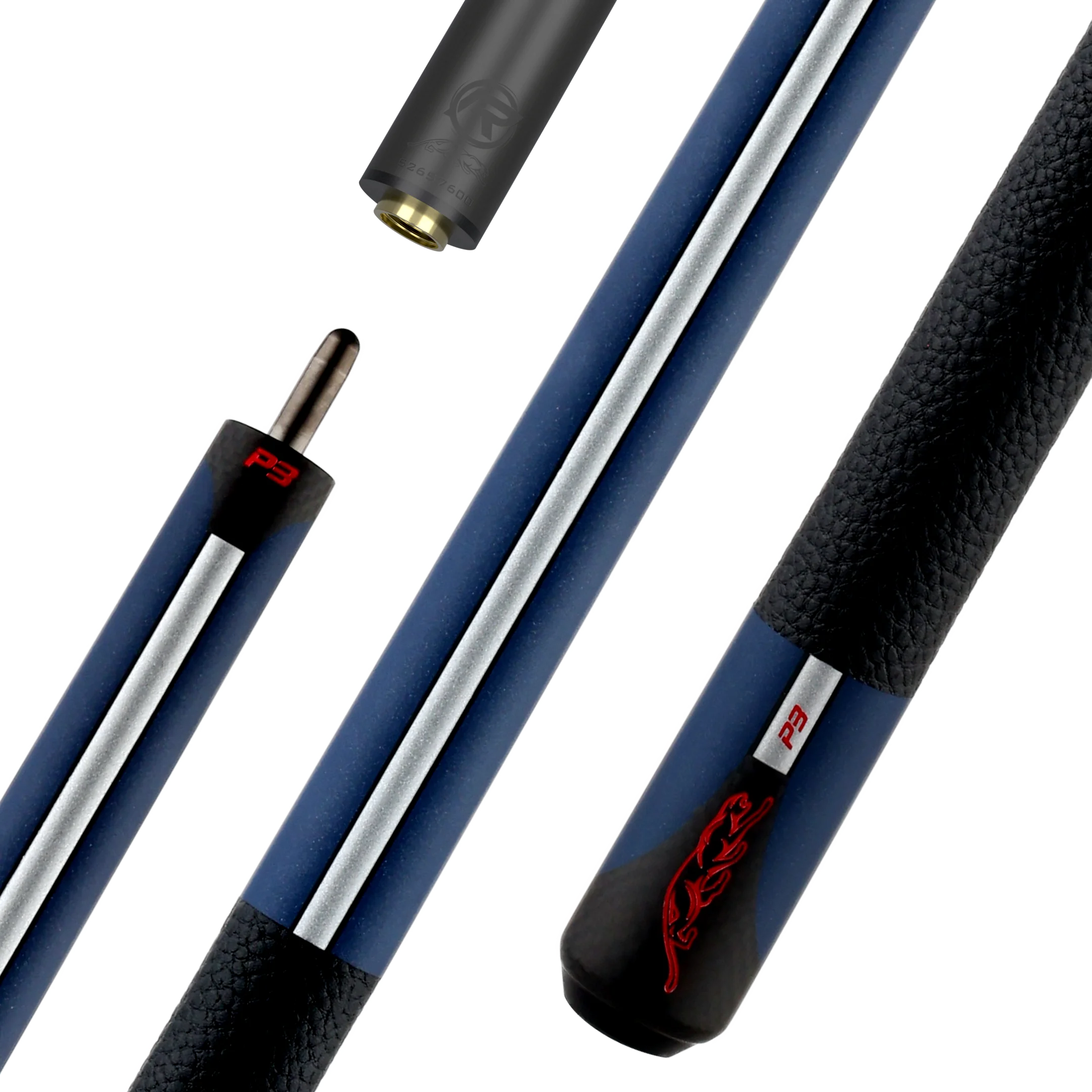 Predator P3 July 4th Leather Luxe Wrap Professional Pool Cue