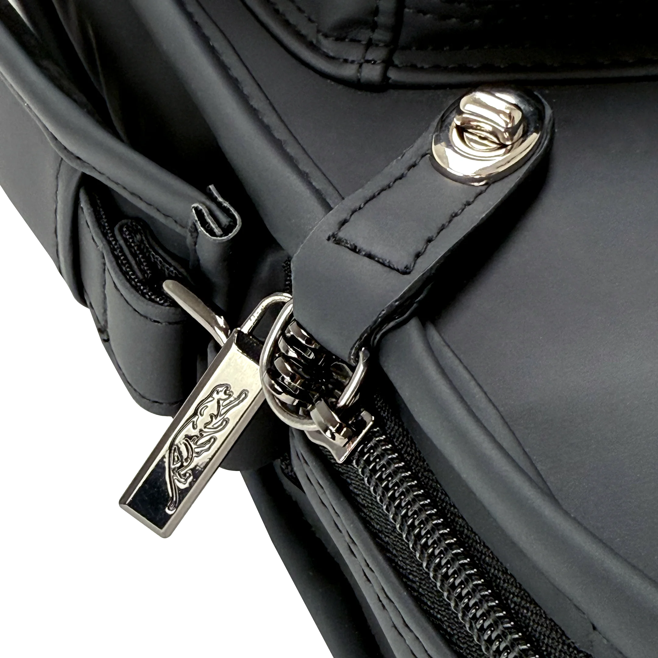 Sport Case Black 3x5 Front Close Up Zipper