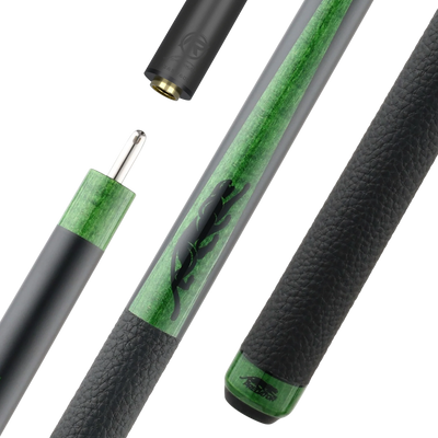 SP2 Green Stained 1 Professional Pool Cue