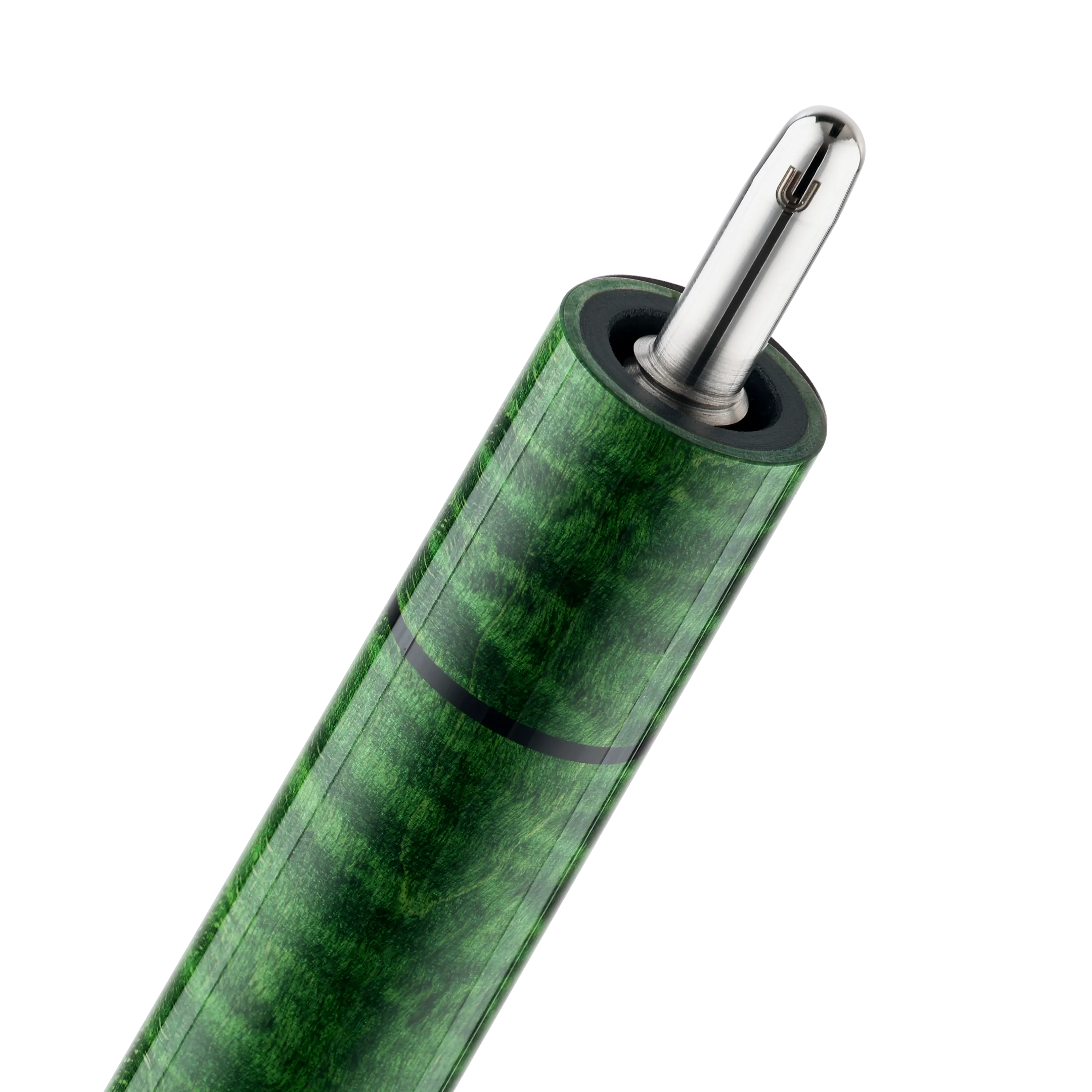 SP2 Green Stained 2 Pool Cue Uni-Loc Pin