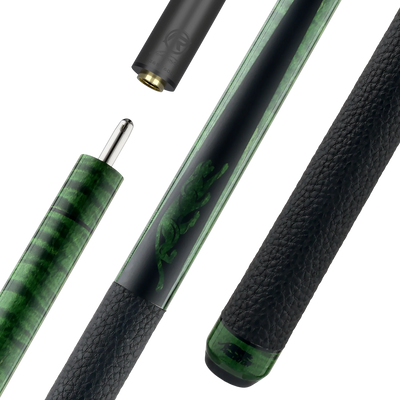 SP2 Green Stained 2 Professional Pool Cue