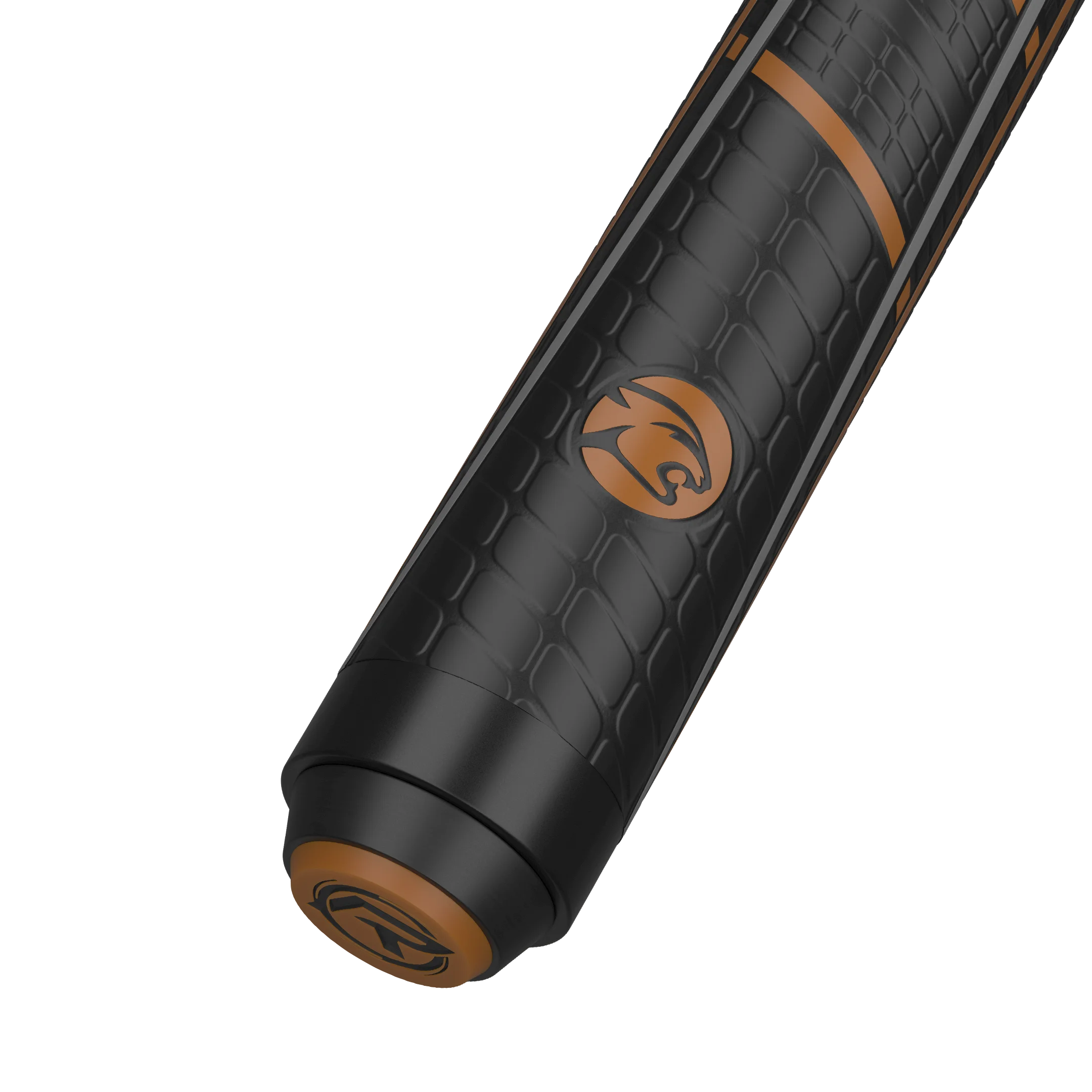 Air Rush Tiger Eye Sport Wrap Jump Cue Butt With Predator Brand Mark