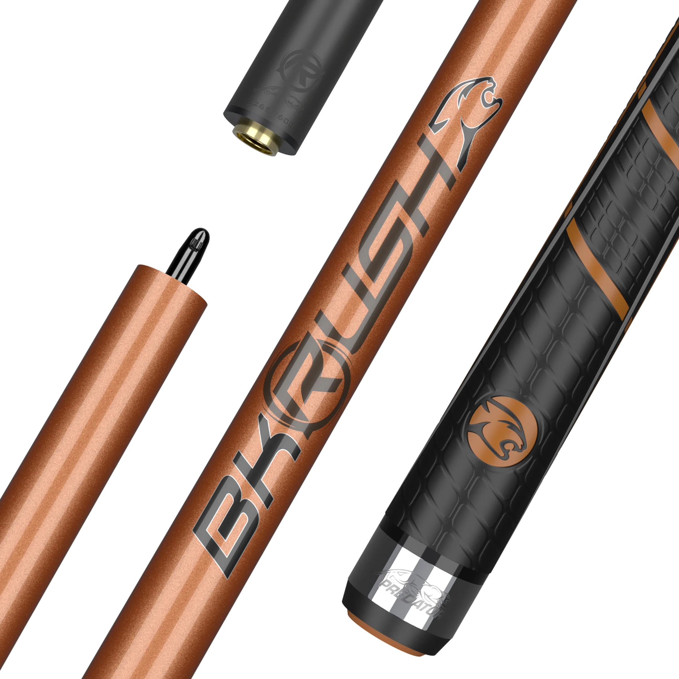 Predator BK Rush Tiger Eye Sport Wrap Professional Break Cue