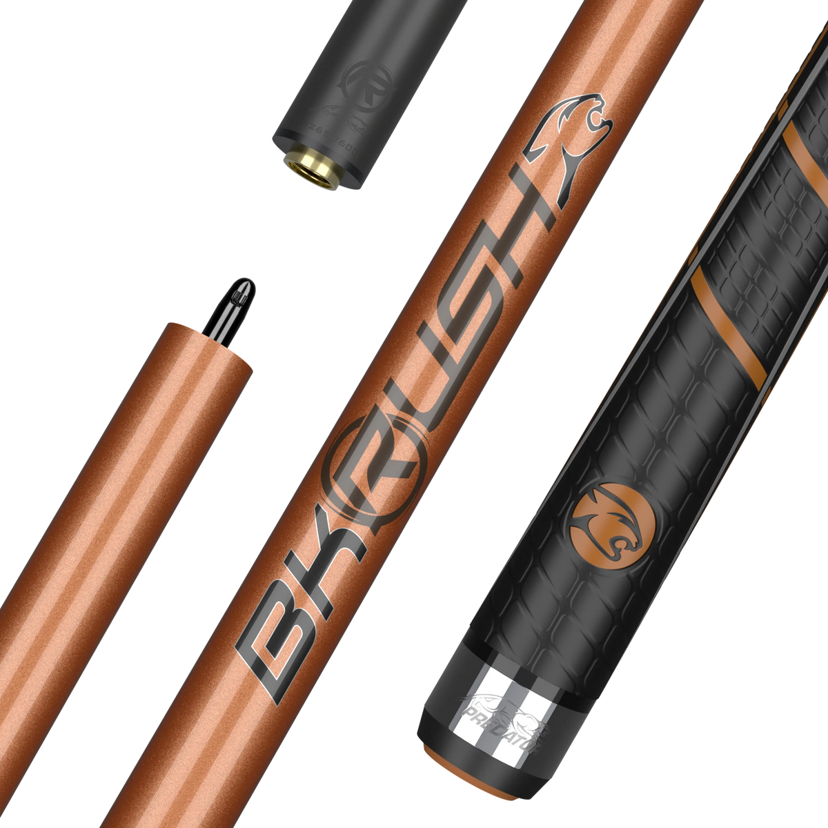 Predator BK Rush Tiger Eye Sport Wrap Professional Break Cue