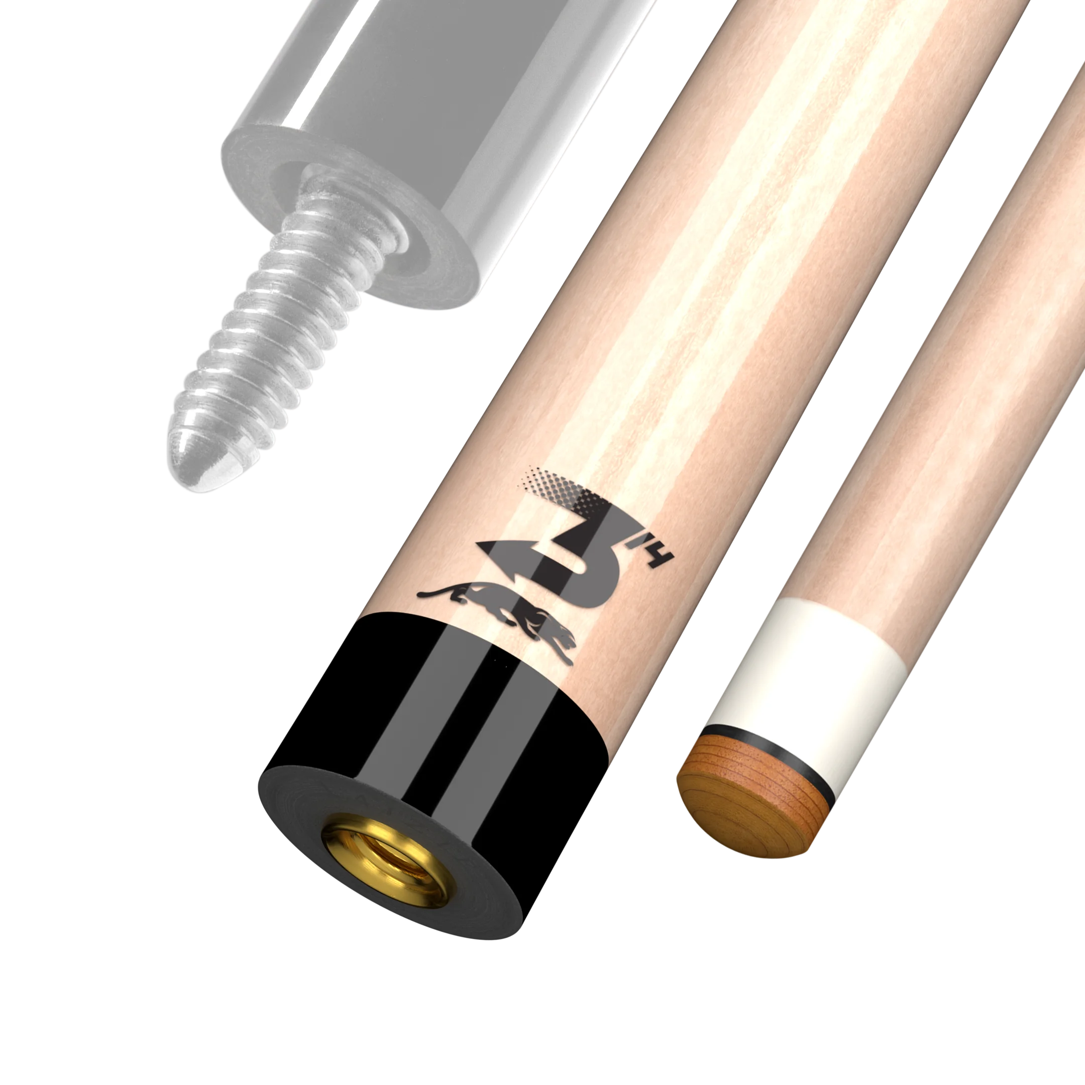 314-3 radial 5/16x14 with thick black collar