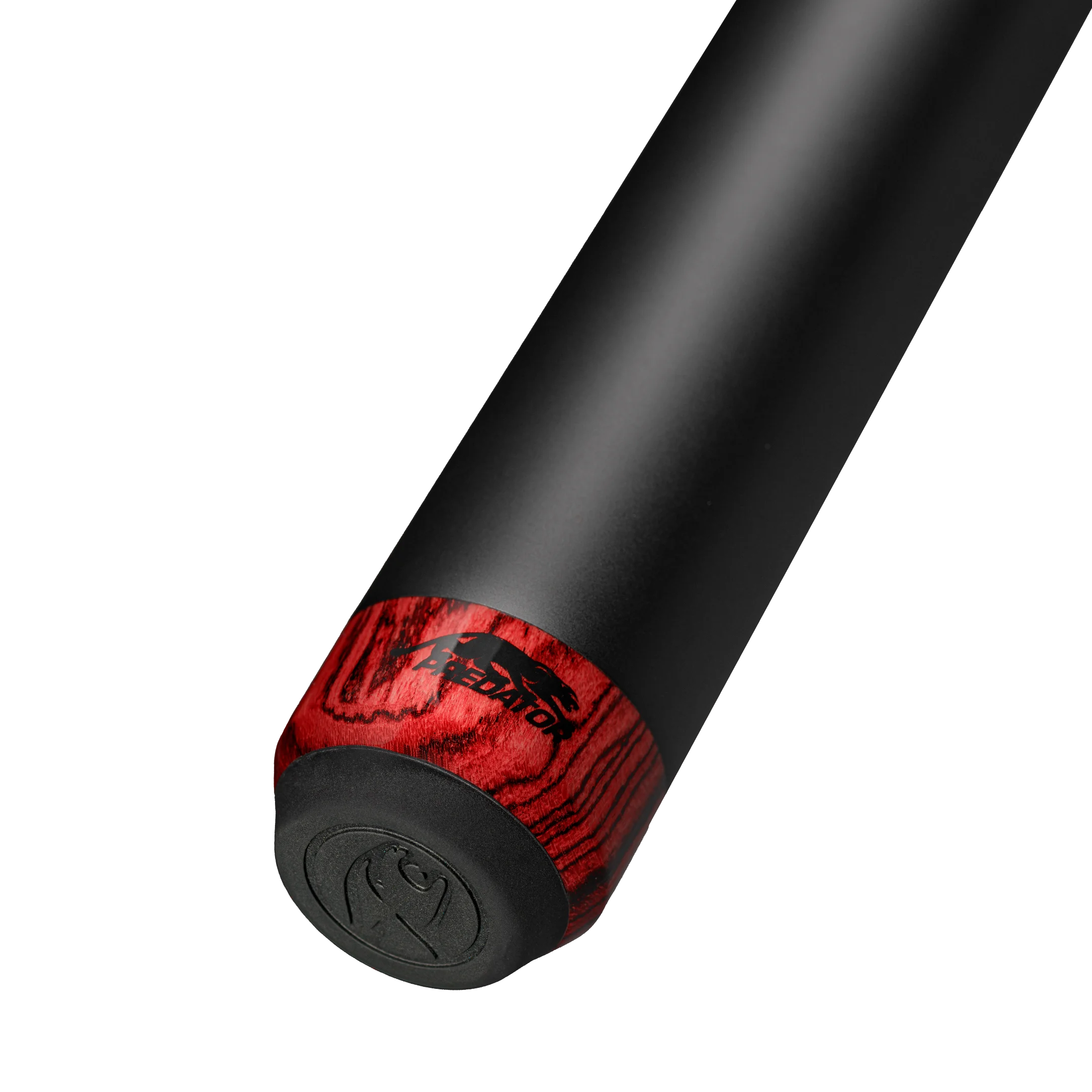 Predator SP2 Carom Cue Tembaga Butt Black Logo