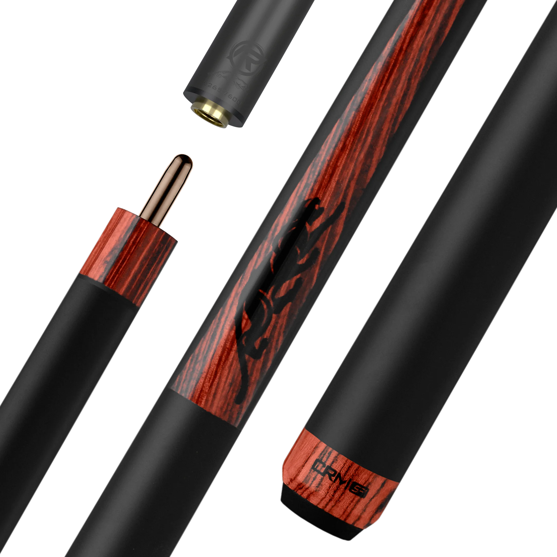 Predator SP2 Carom Cue Tembaga Black Logo