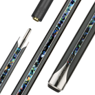 P3 Galaxy pool cue no wrap closeup