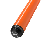 P3 Orange No Wrap pool cue butt