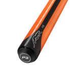 Predator P3 Orange No Wrap pool cue butt