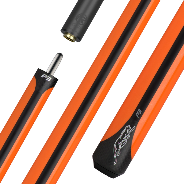 ビリヤード Predator P3 Flare Orange Pool Cue - NW Predator P3 Flare Orange Pool Cue - No Wrap | Billiard Cue Stick