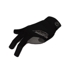 Black glove with grey Predator logo and grey cat icon