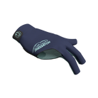 Predator Second Skin Billiard Glove  Blue and Teal Right Hand