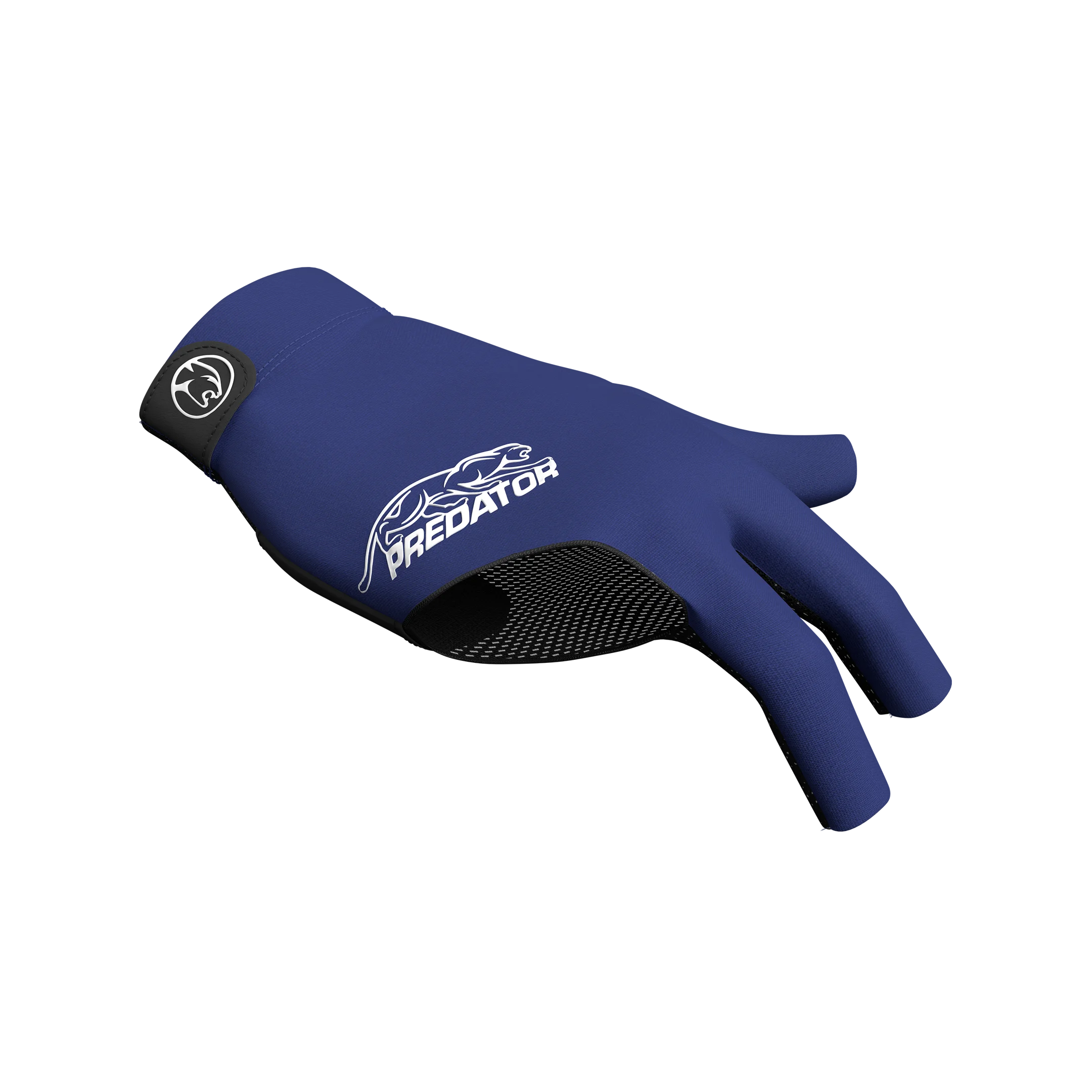 Predator Second Skin Billiard Glove  Blue and White Right Hand