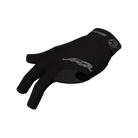 Black and Silver Predator Second Skin Billiard Glove Champion Shine Gemstone