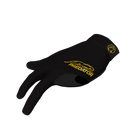 Black glove with yellow Predator logo with closed fingers