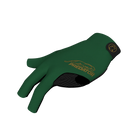 Green glove with gold Predator logo left hand