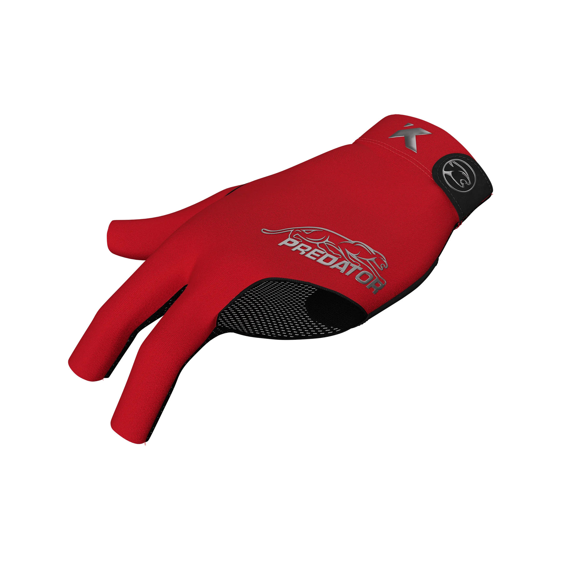 Red and Black Predator Second Skin Billiard Glove Kristina Tkach