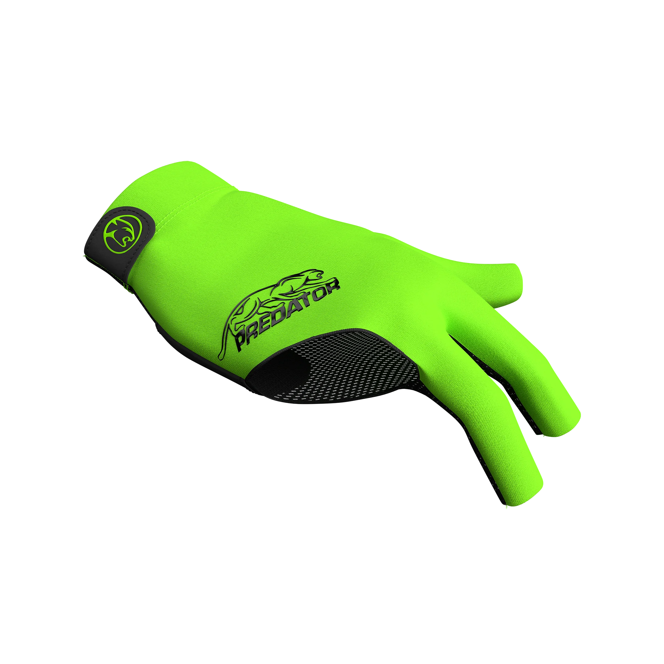 Predator Second Skin Billiard Glove  Neon Green Right Hand