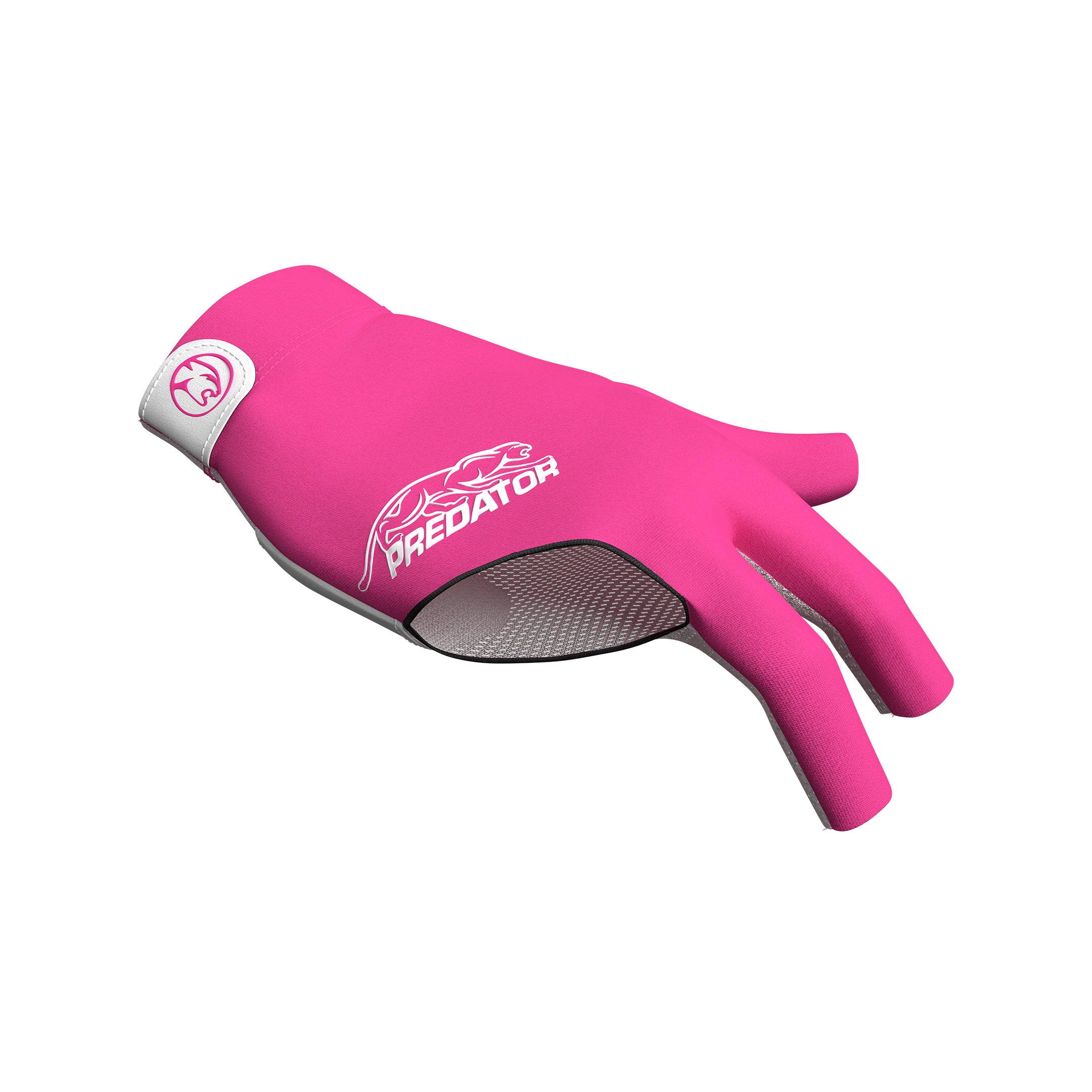 Predator Second Skin Billiard Glove  Pink and White Right Hand