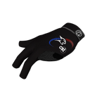 Black glove with a CSI logo
