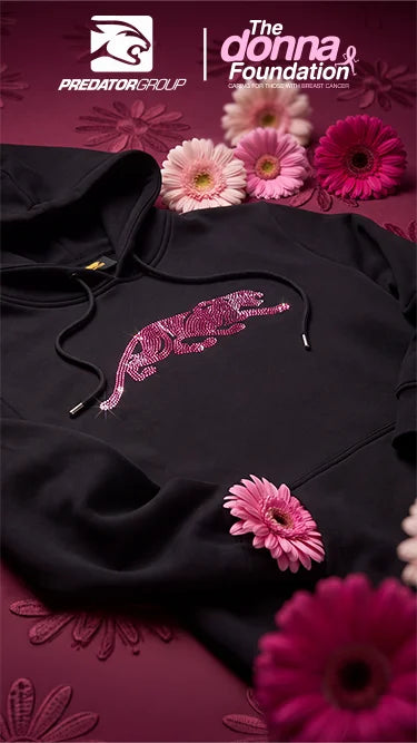 Champion Shine Pink and Black Hoodie Carousel