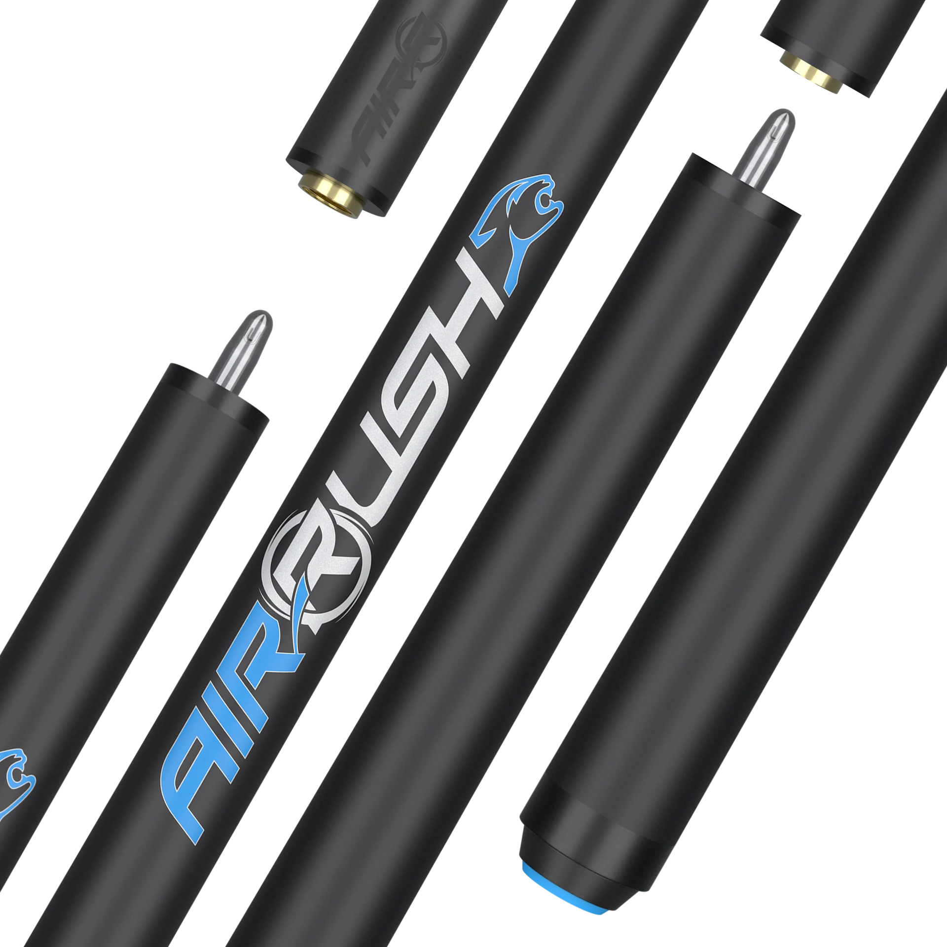 まひる　BKRUSH+AIRRUSH Predator Air Rush® Black Jump Cue - No Wrap – PredatorCues.com