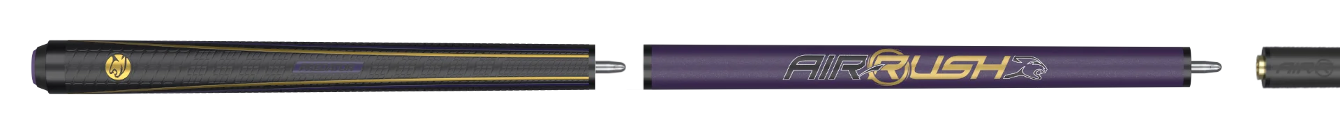 AirRush Jump Cue Purple Sports Wrap Full Cue