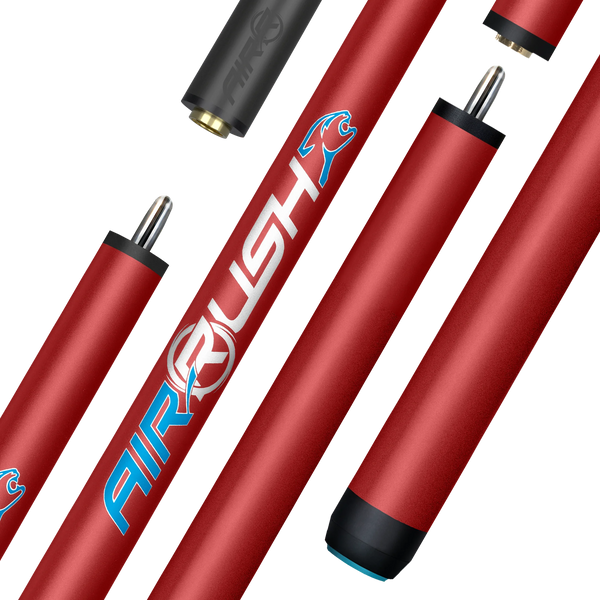 Predator Air Rush® Red Jump Cue - No Wrap – PredatorCues.com