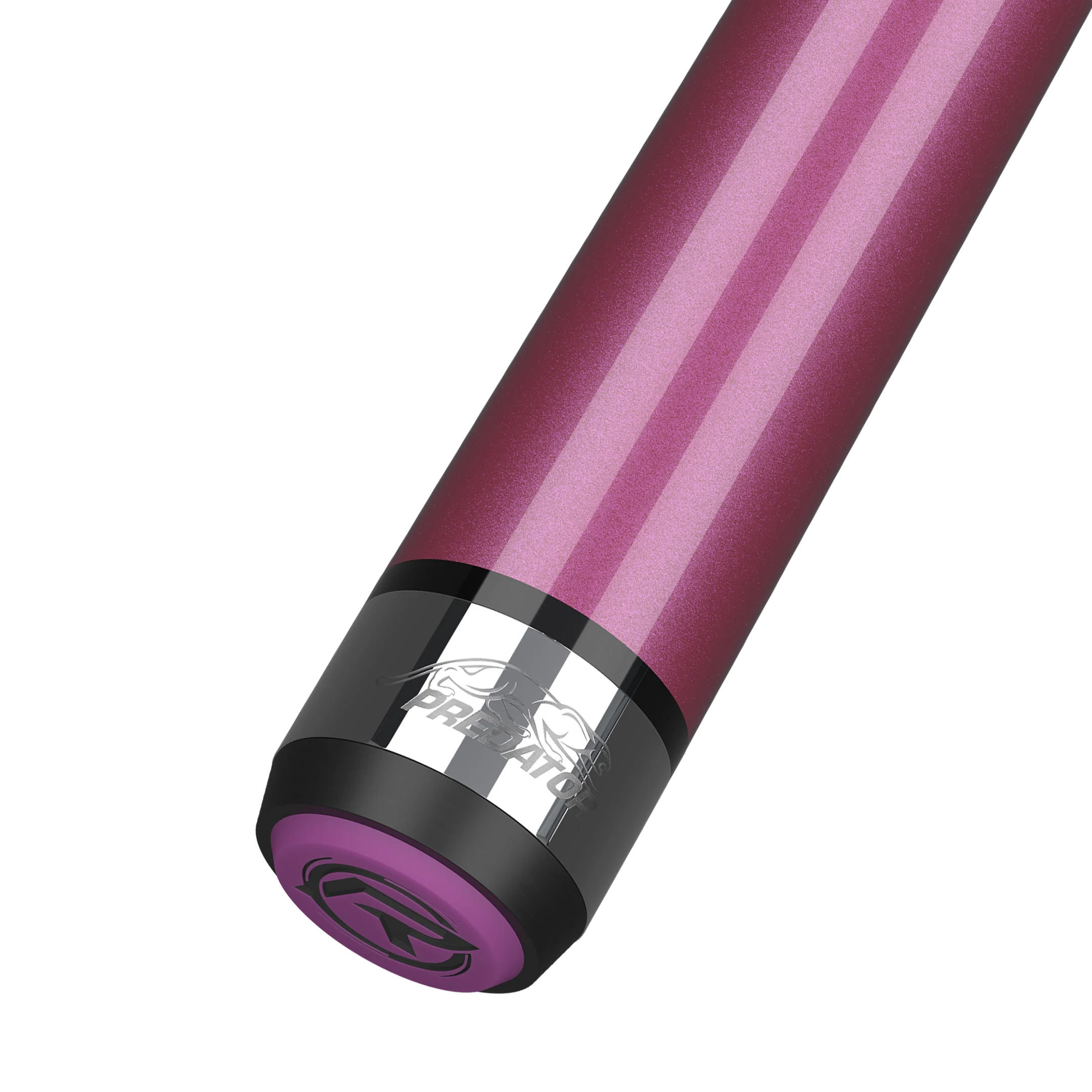 BK Rush Pink No Wrap Break Cue Butt With Predator Brand Mark