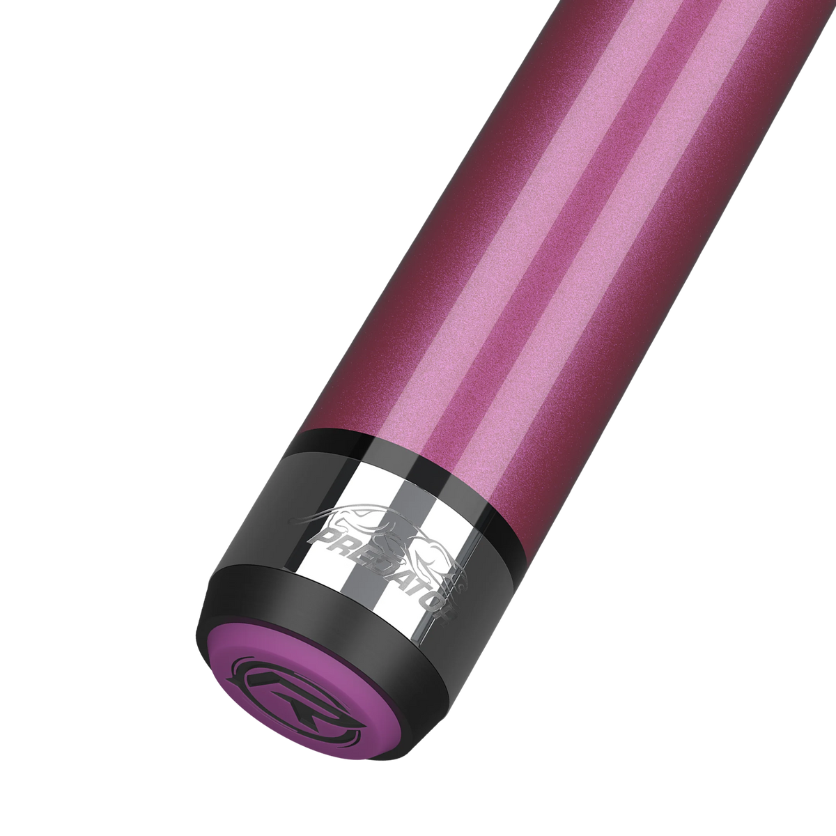 BK Rush Pink No Wrap Break Cue Butt With Predator Brand Mark